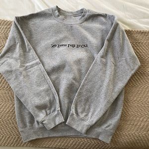 Ariana Grande no tears left to cry sweatshirt